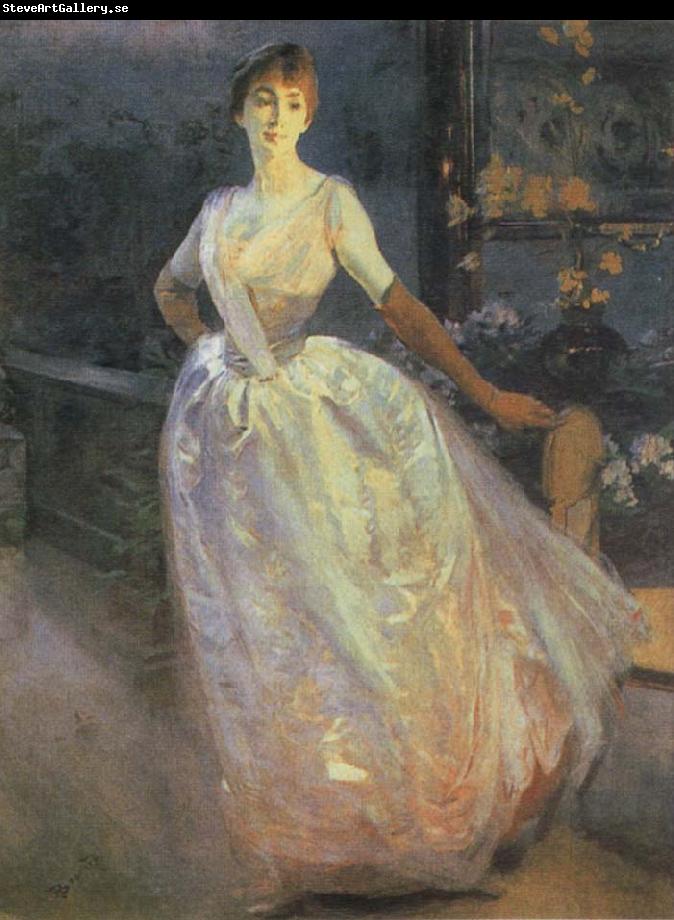 Albert Besnard Portrait of Madame Roger Jourdain